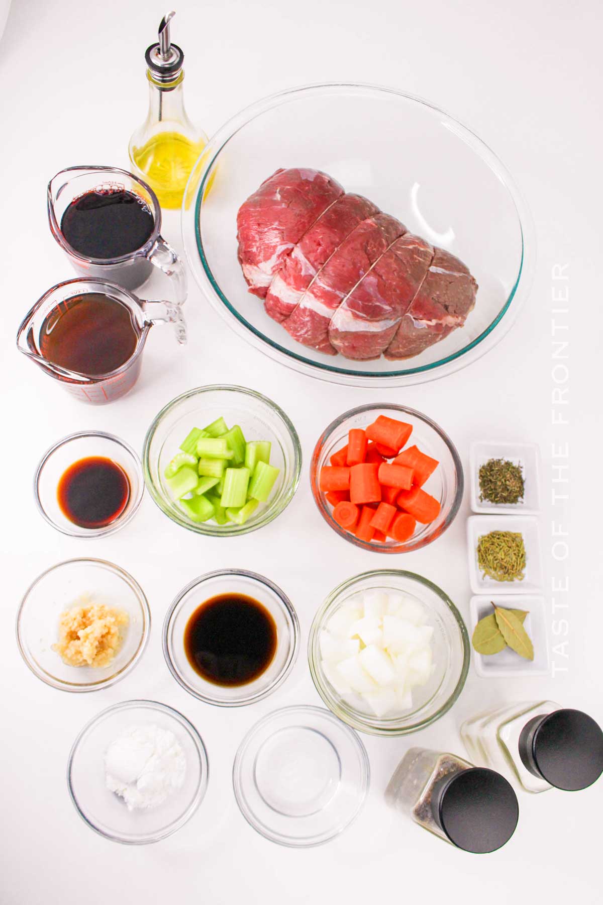 Slow Cooker Beef Sirloin Tip Roast ingredients