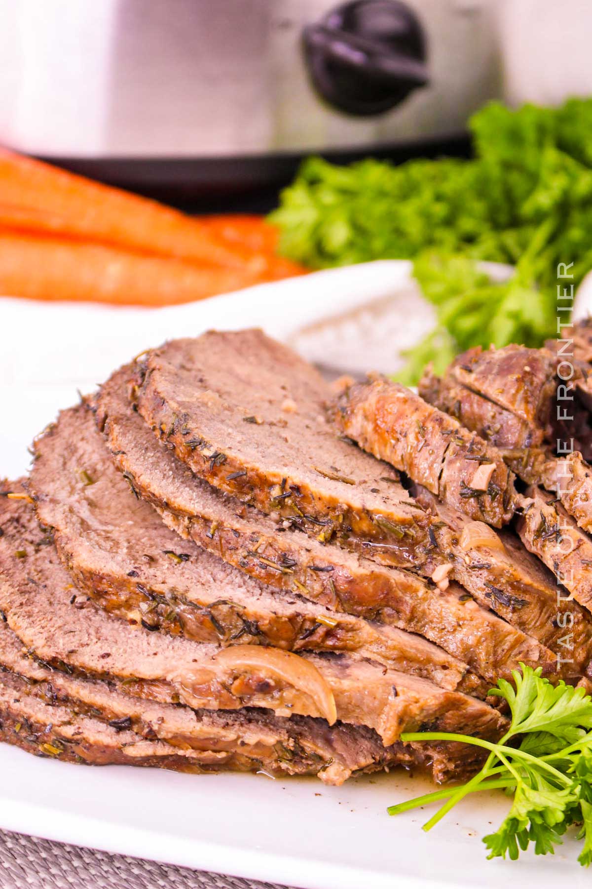 Slow Cooker Beef Sirloin Tip Roast recipe