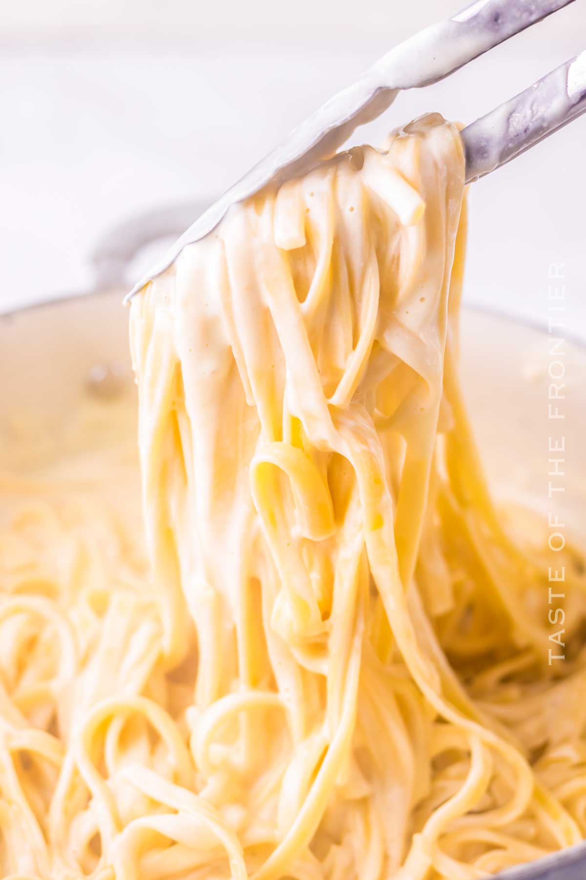 making alfredo from scratch