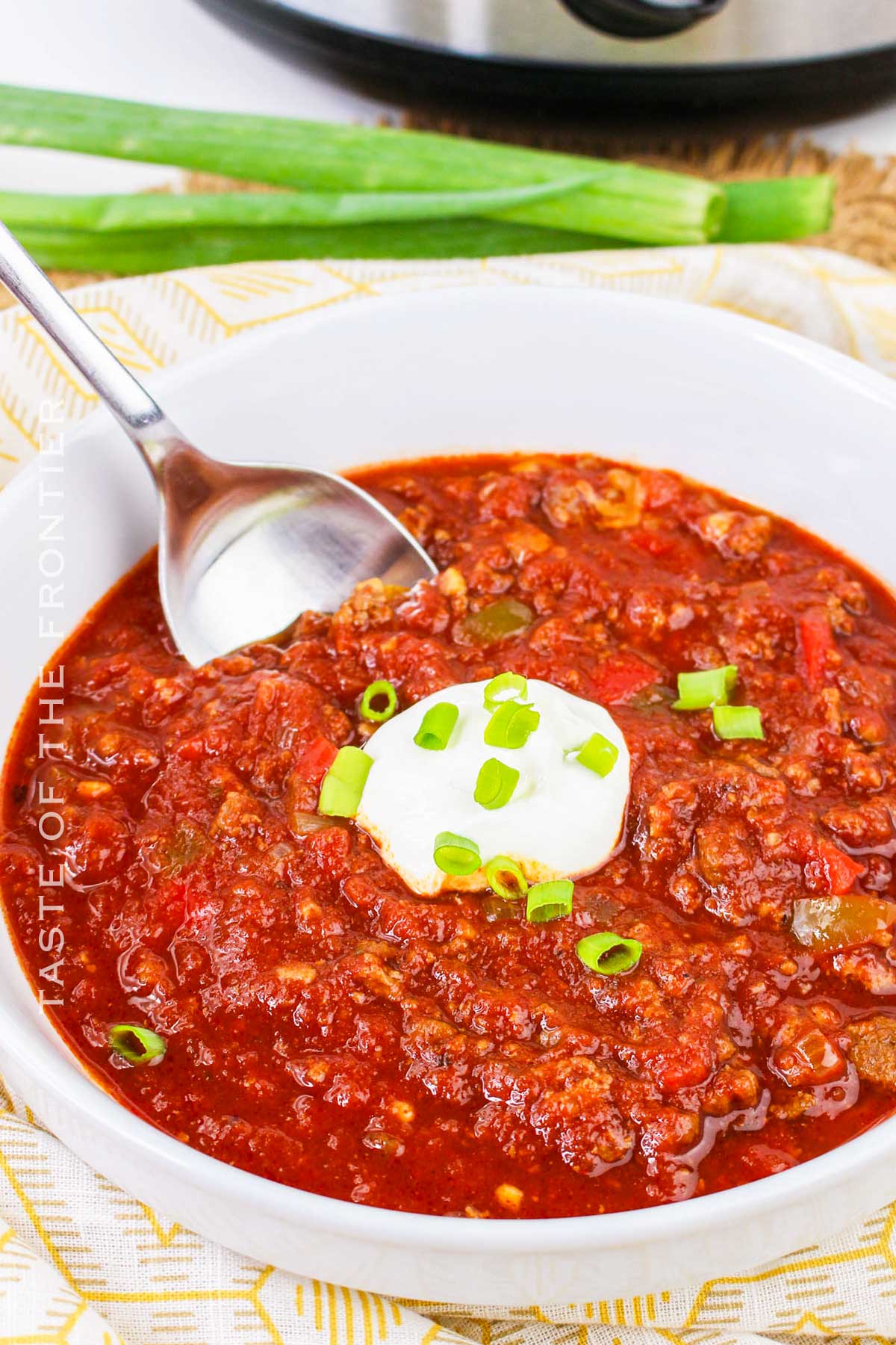 No Bean Chili recipe