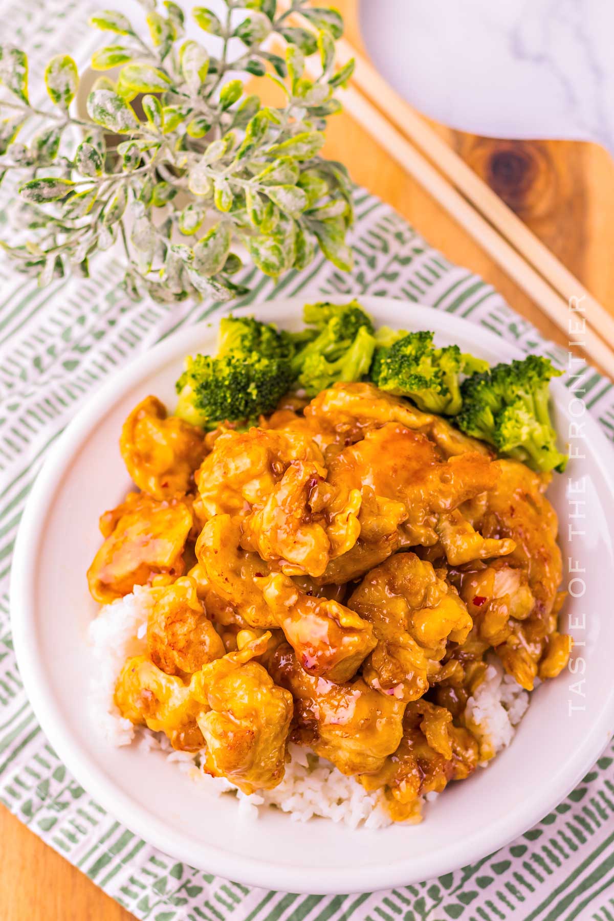 copycat take-out chicken dinner