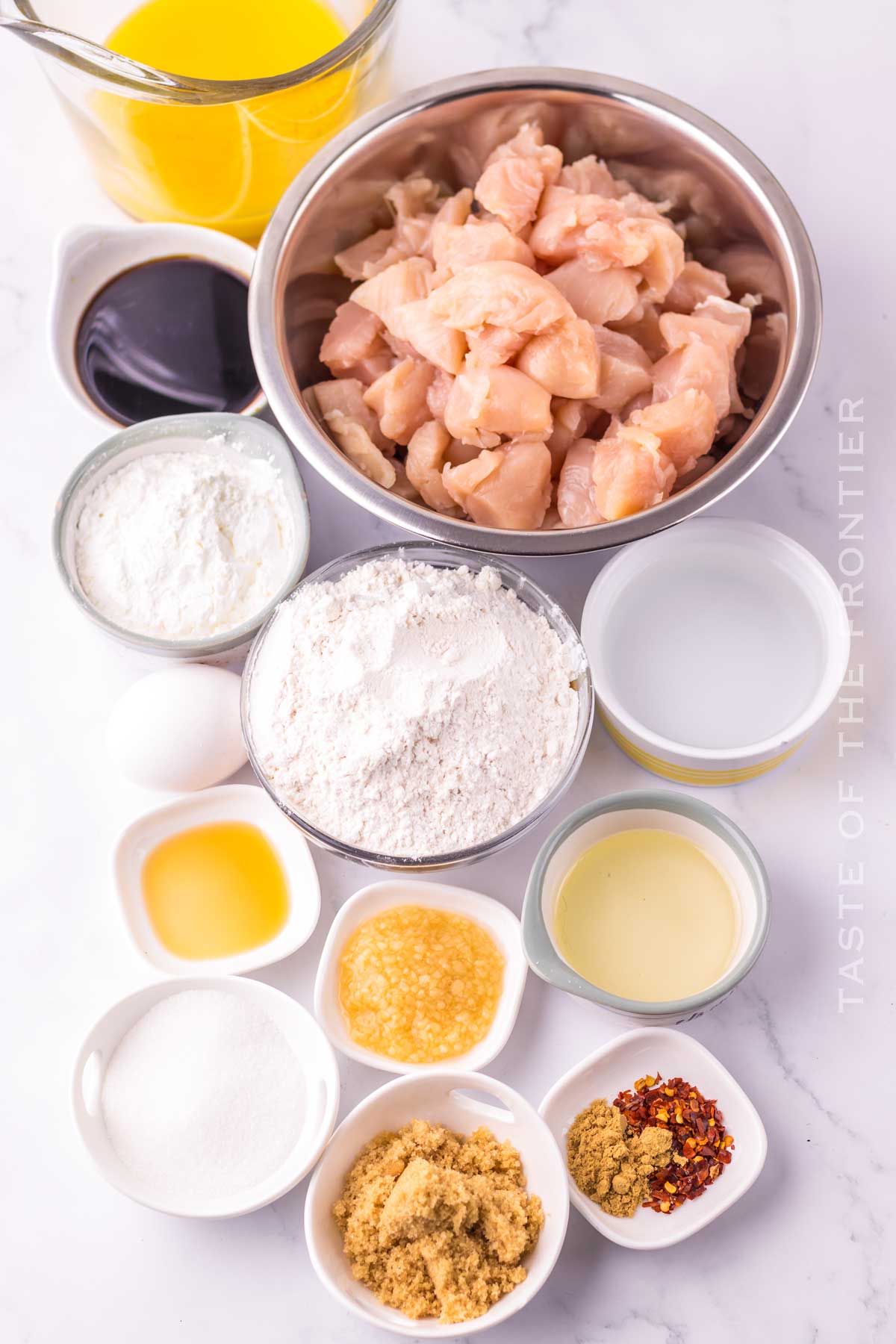 Orange Chicken Recipe - Panda Express Copycat ingredients