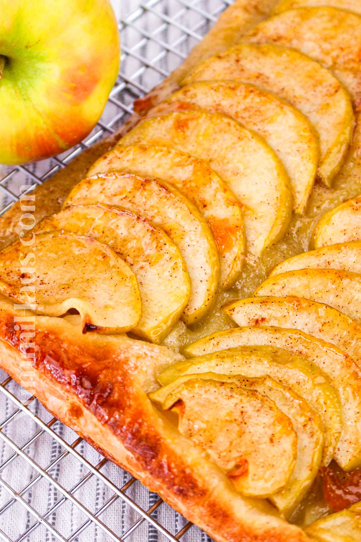 Apple Tart Using Puff Pastry recipe