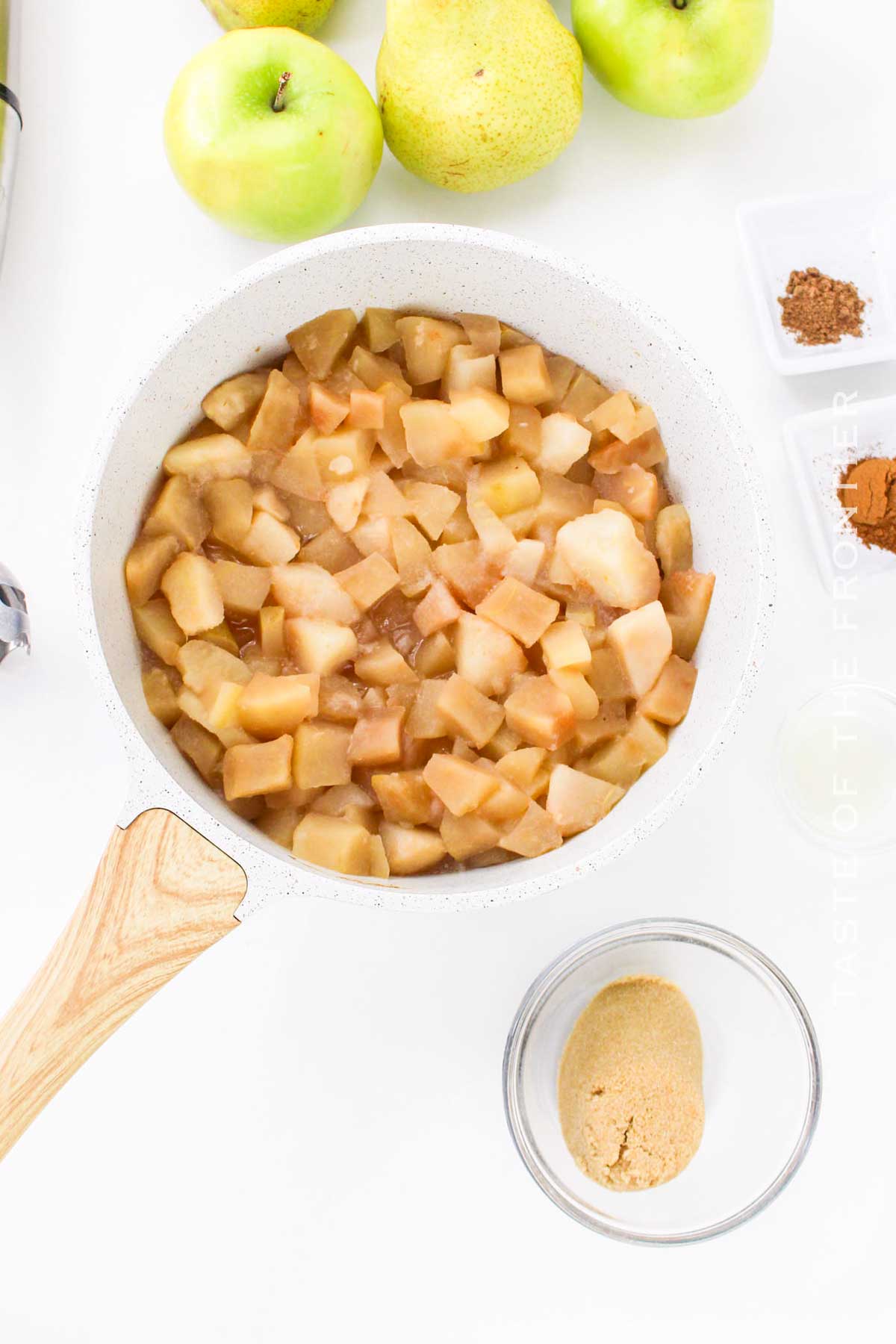 how to make Apple Pear Sauce