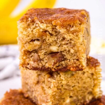 Banana Blondies