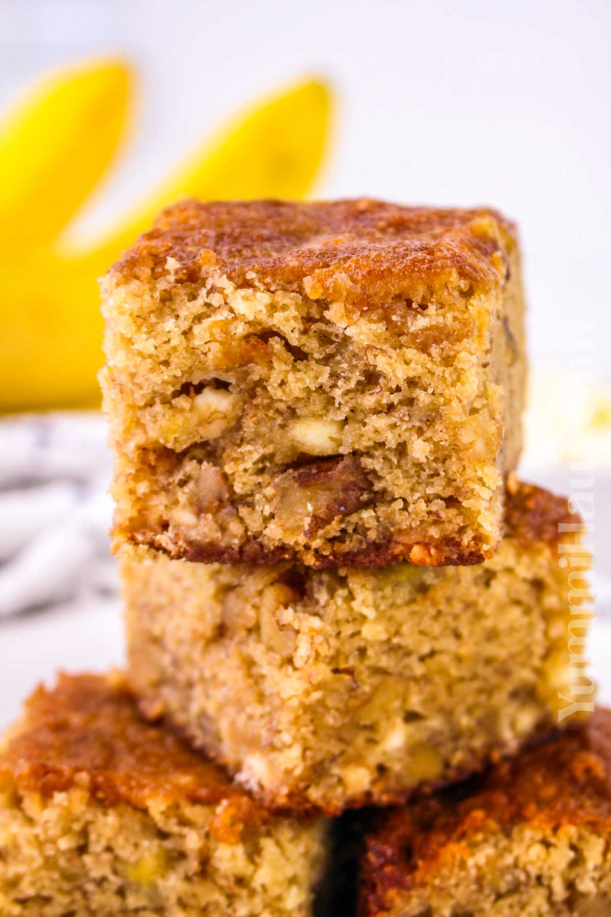 Banana Blondies