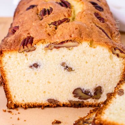 Butter Pecan Pound Cake