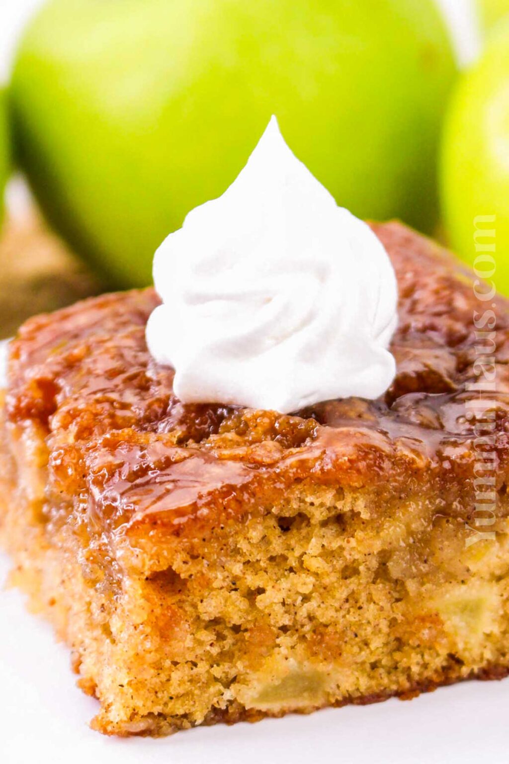 Caramel Apple Cake - Yummi Haus