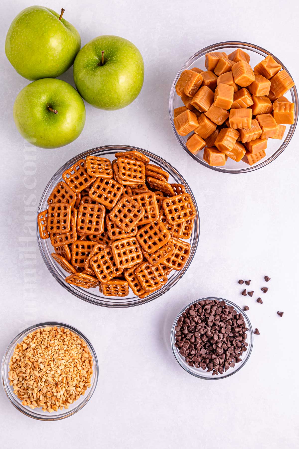 Caramel Apple Pretzel Bite ingredients