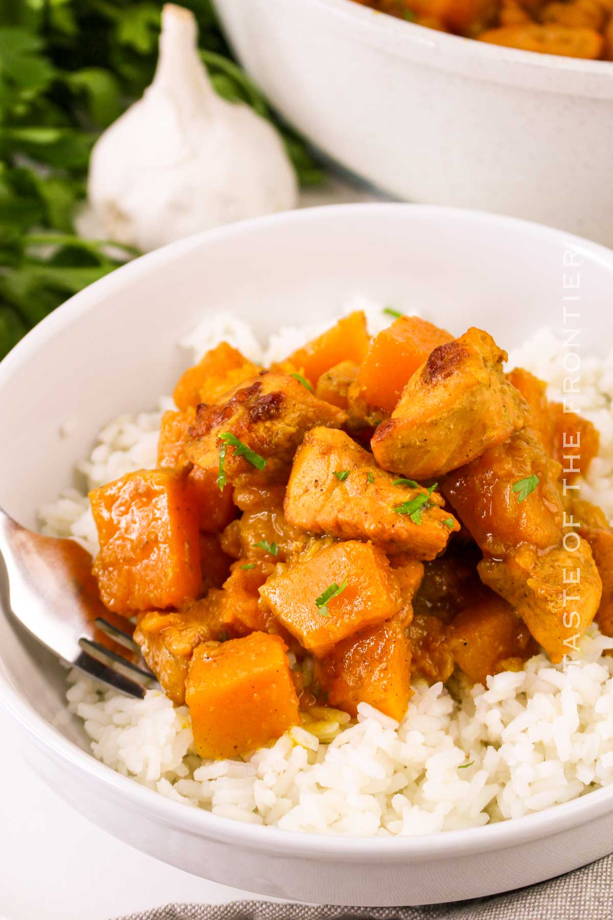 chicken curry dinner