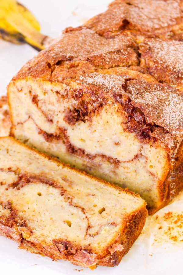 Cinnamon Swirl Banana Bread recipe