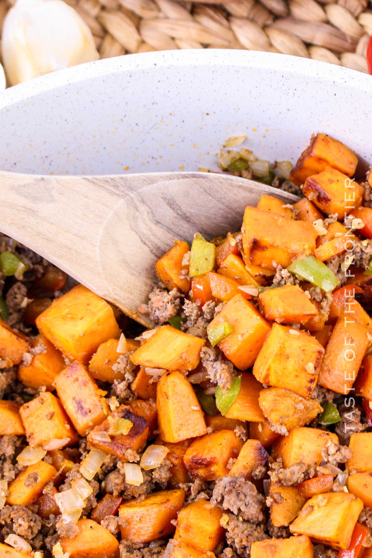 Ground Beef and Sweet Potato recipe