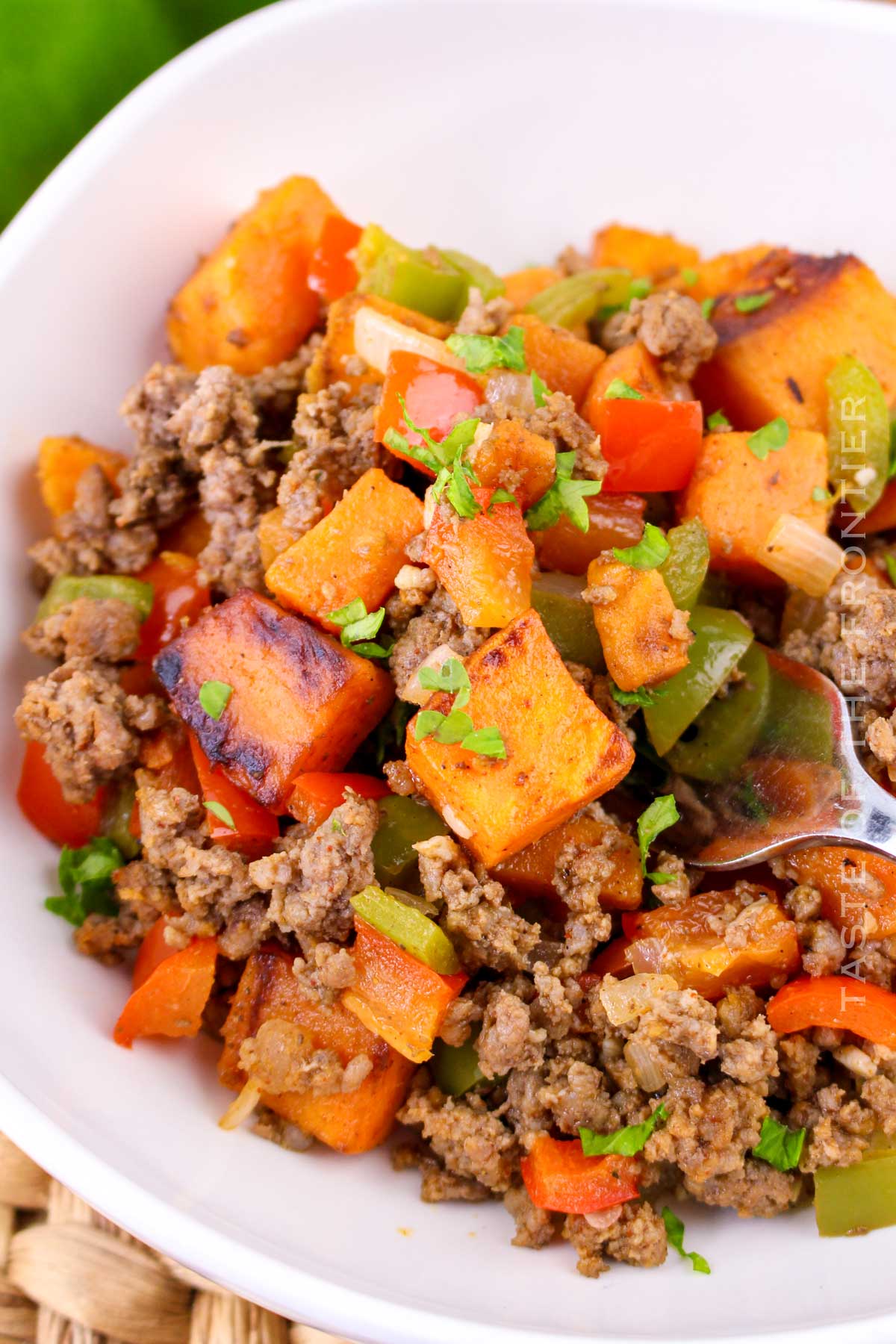 stovetop dinner with ground beef