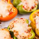 Ground Chicken Stuffed Peppers