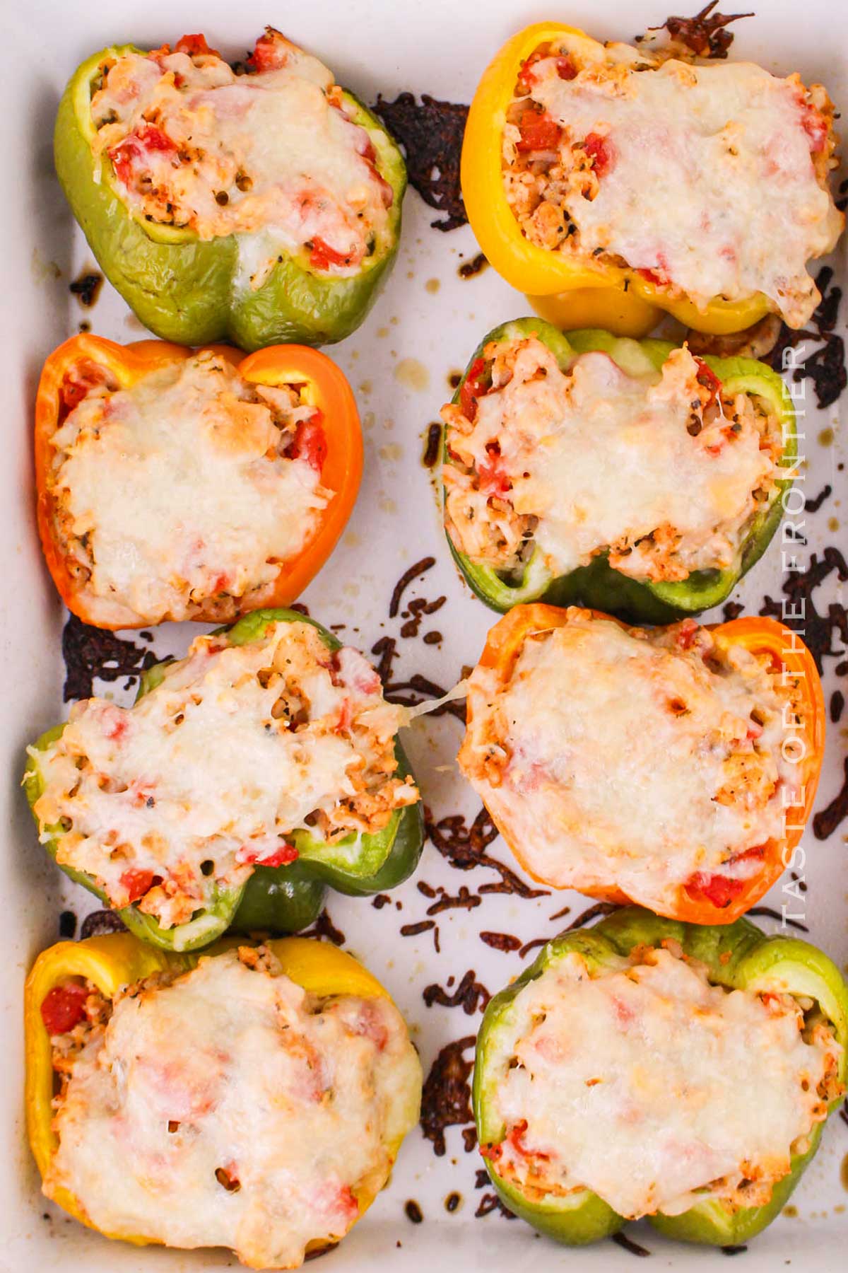 baked peppers dinner