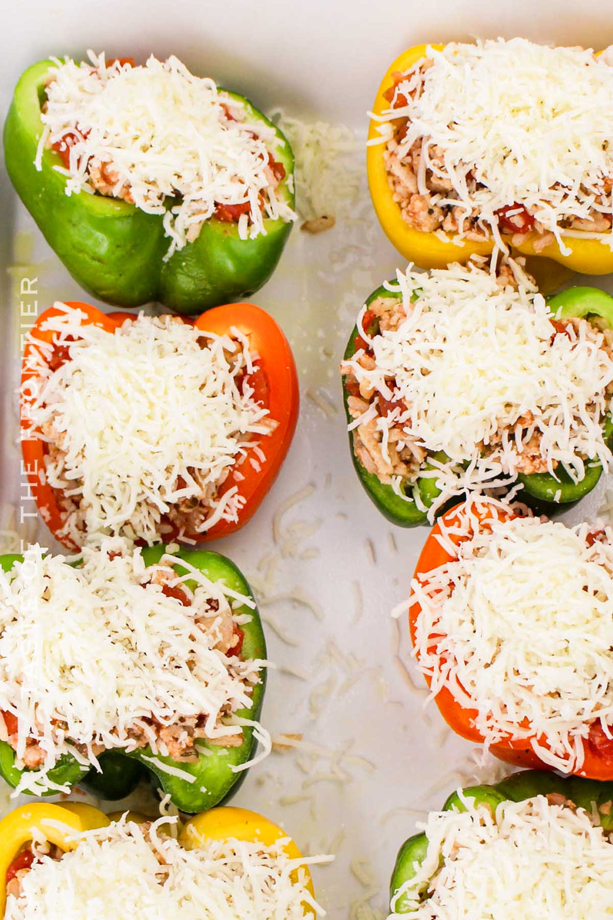 how to make Ground Chicken Stuffed Peppers