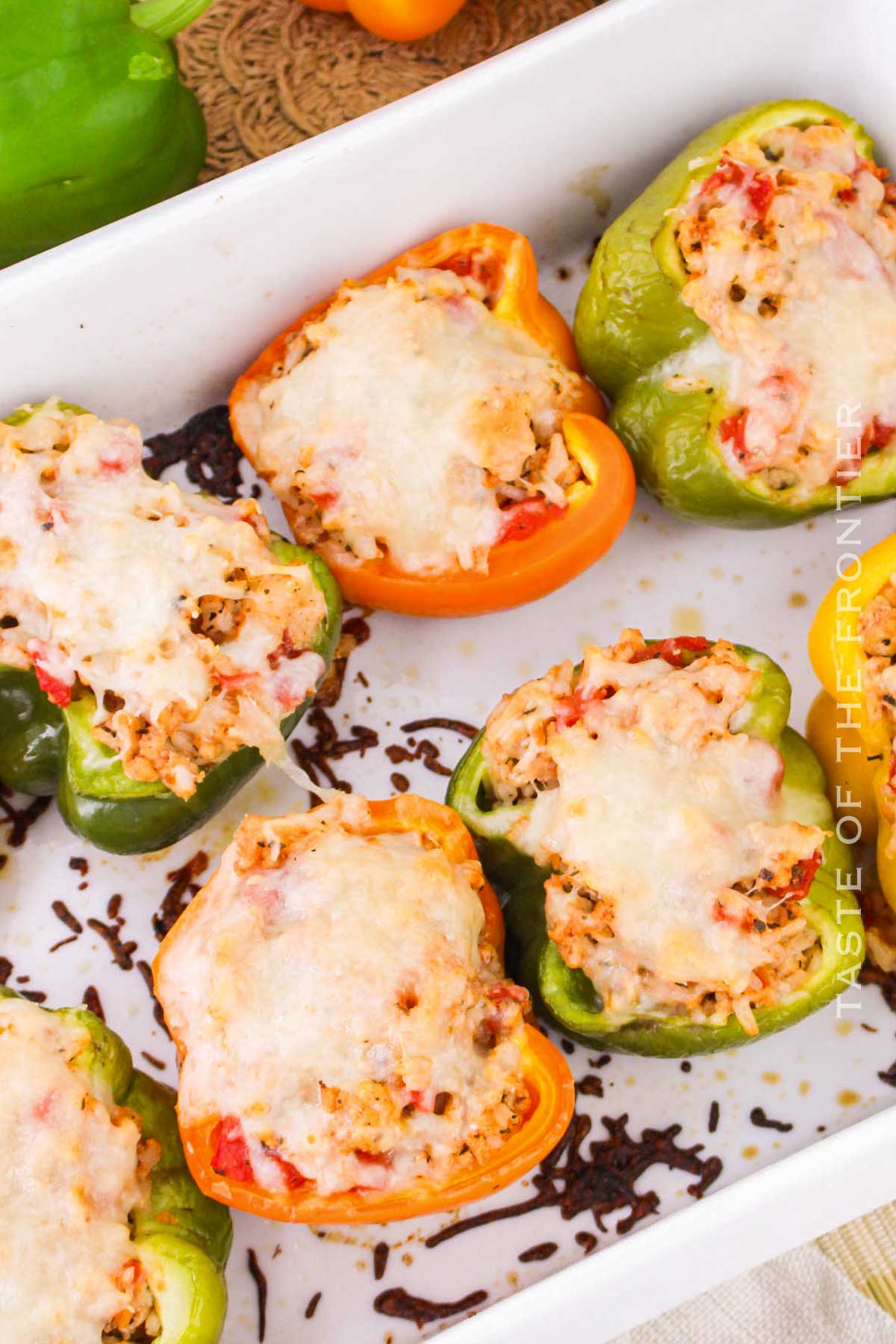 Ground Chicken Stuffed Peppers recipe