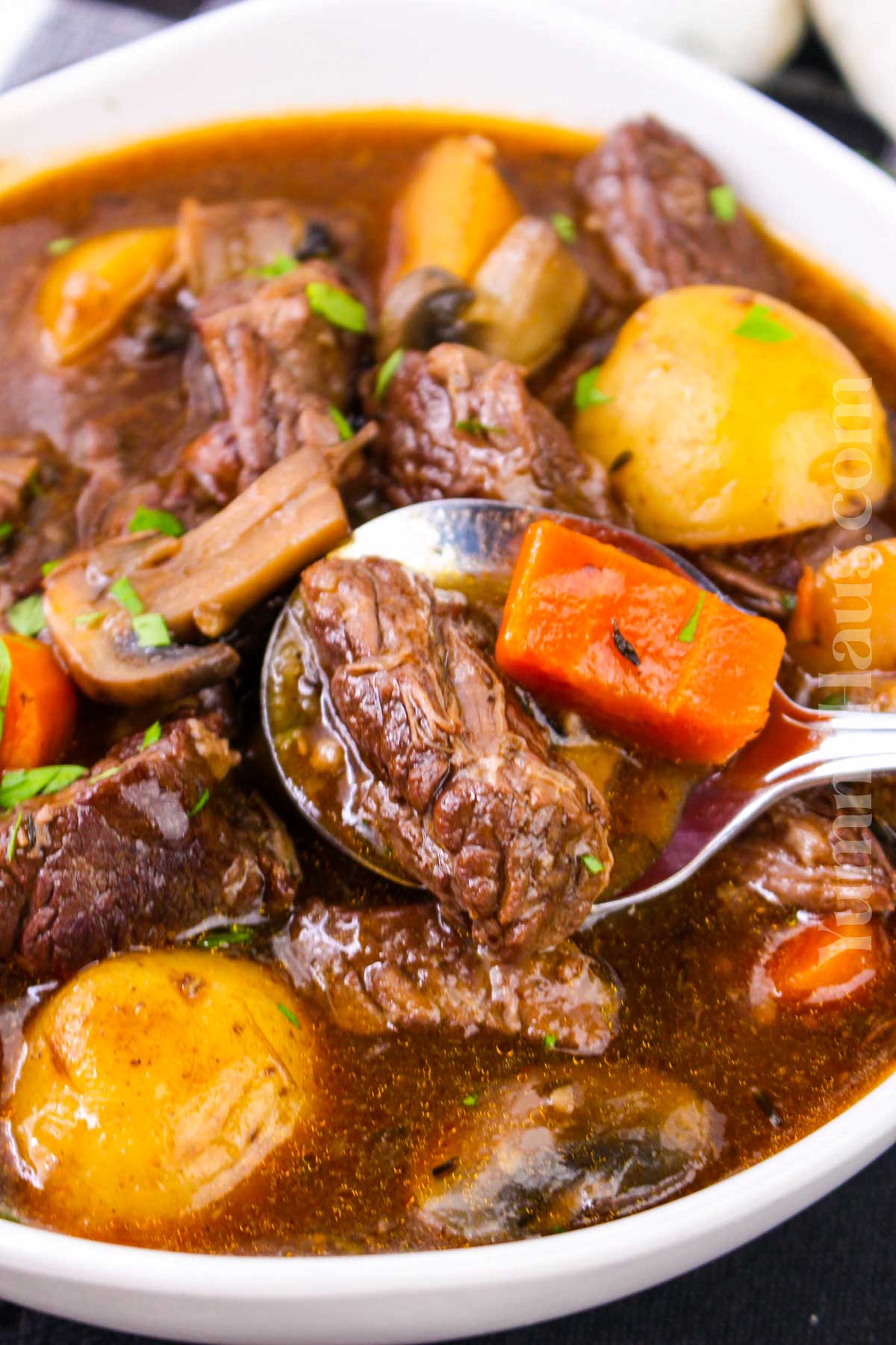 Instant Pot Beef Bourguignon recipe