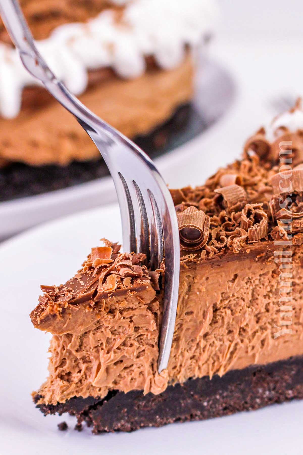 No-Bake Chocolate Cheesecake recipe