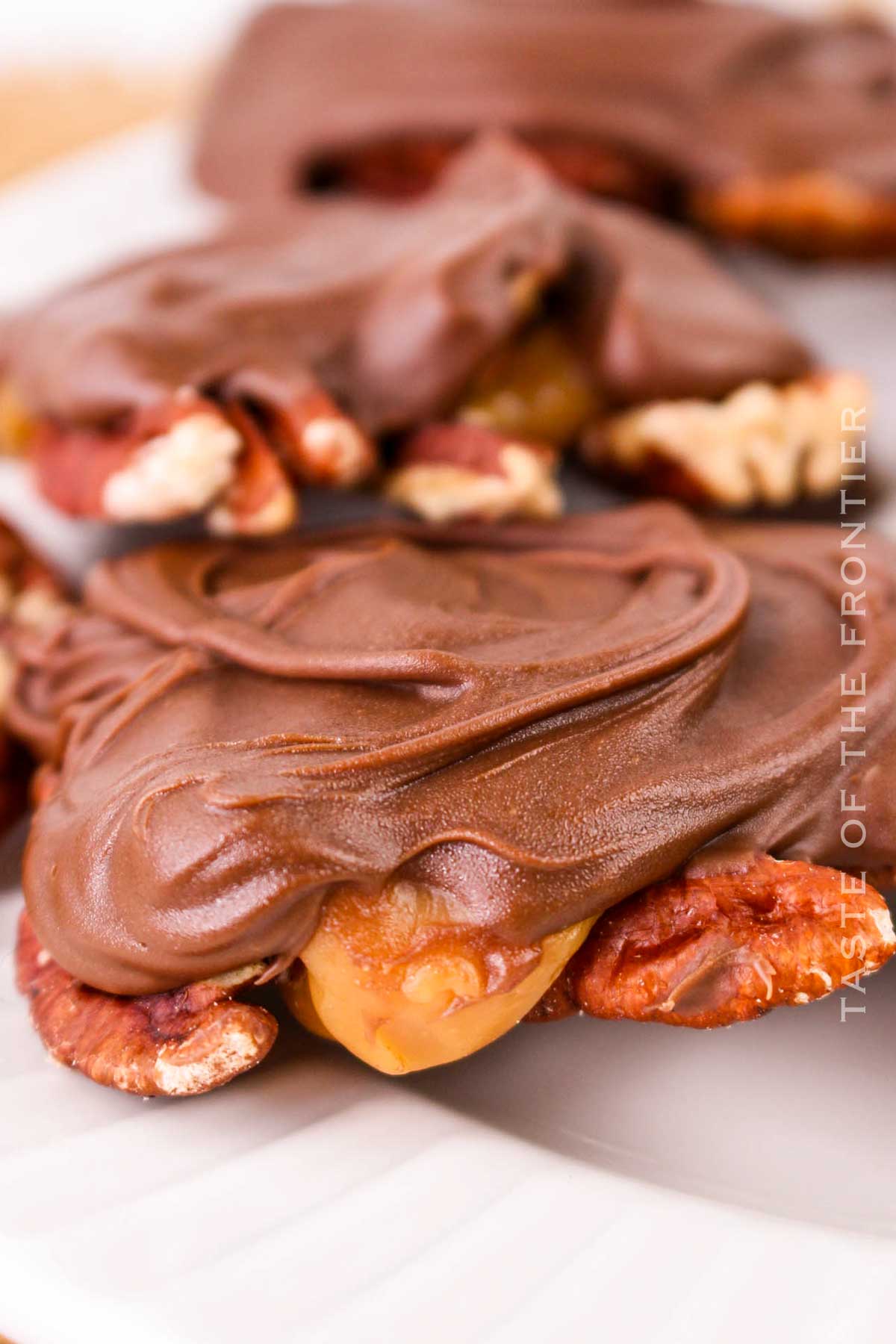 Pecan Caramel Clusters recipe