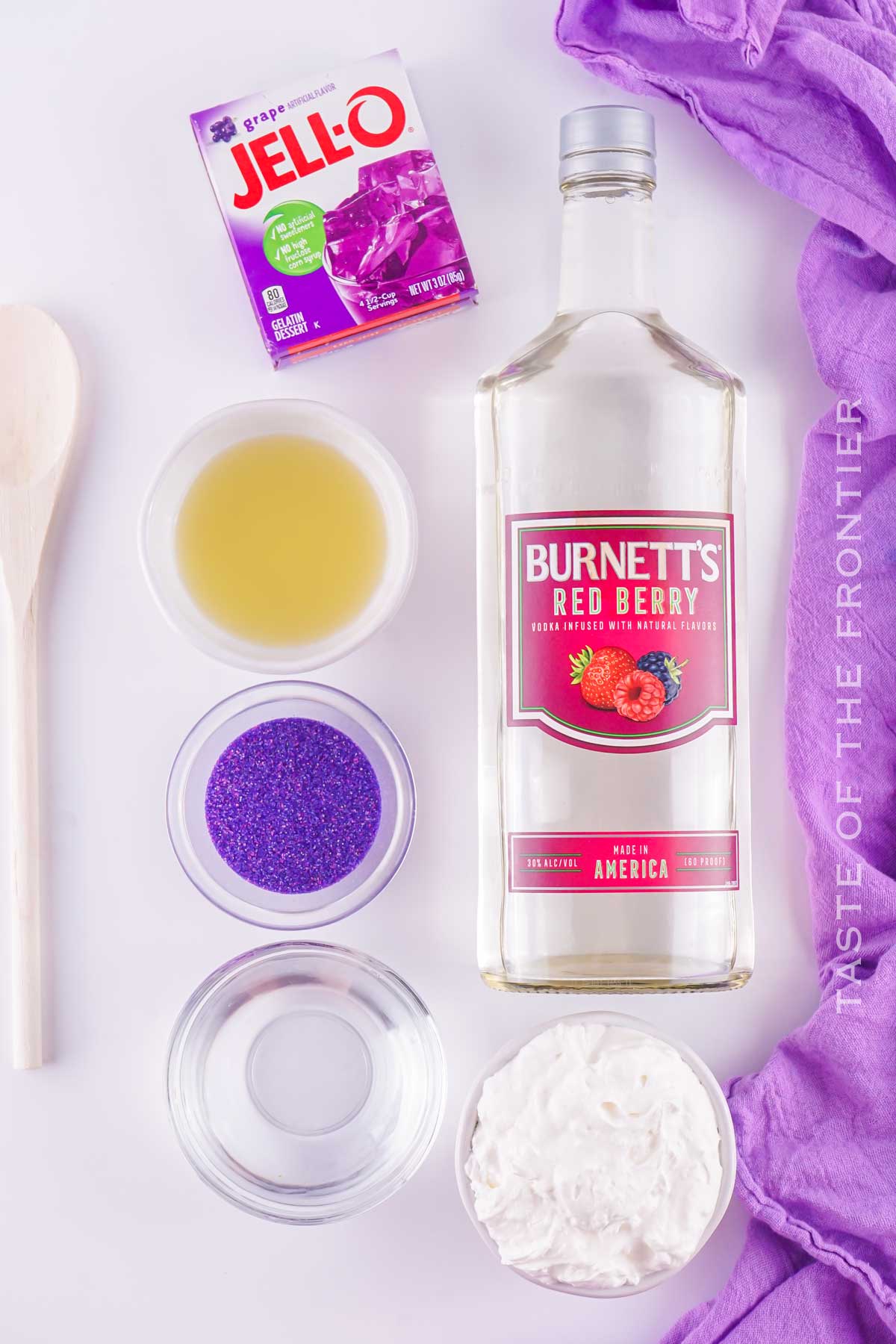 Purple Hooter Shot ingredients