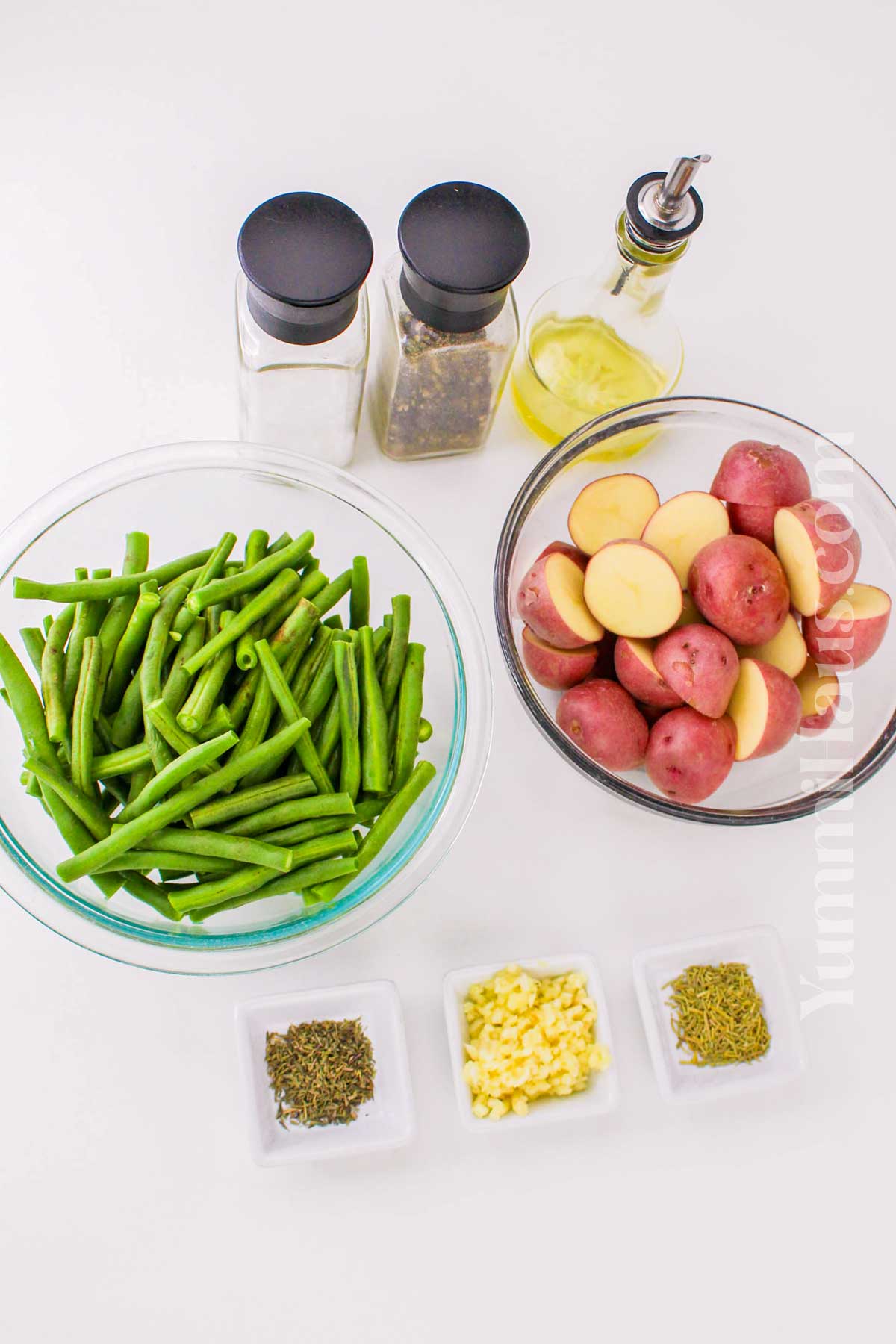 Roasted Green Beans and Potatoes ingredients