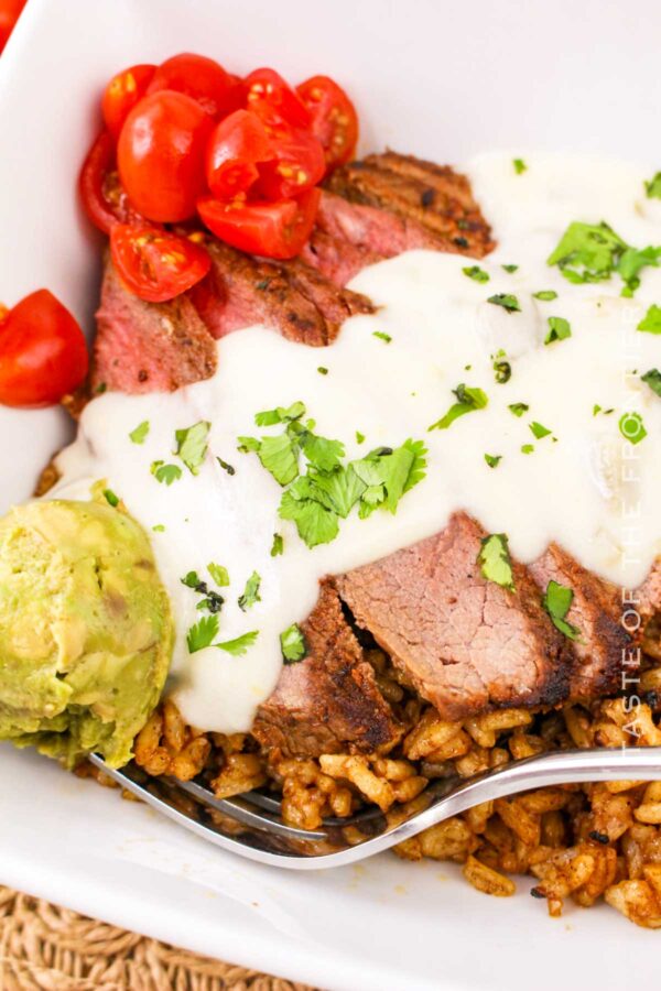 Steak and Rice Bowl