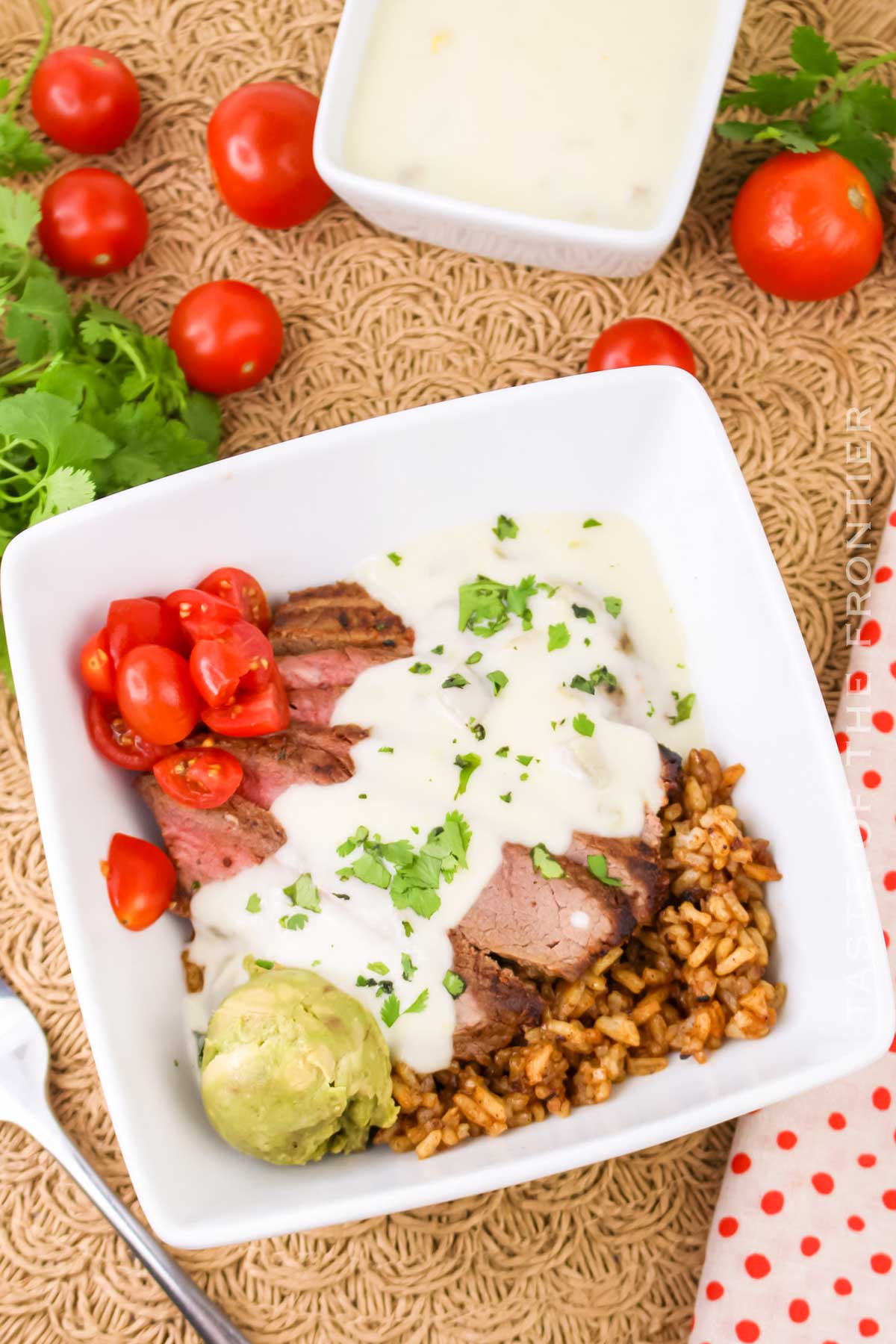 steak bowl dinner