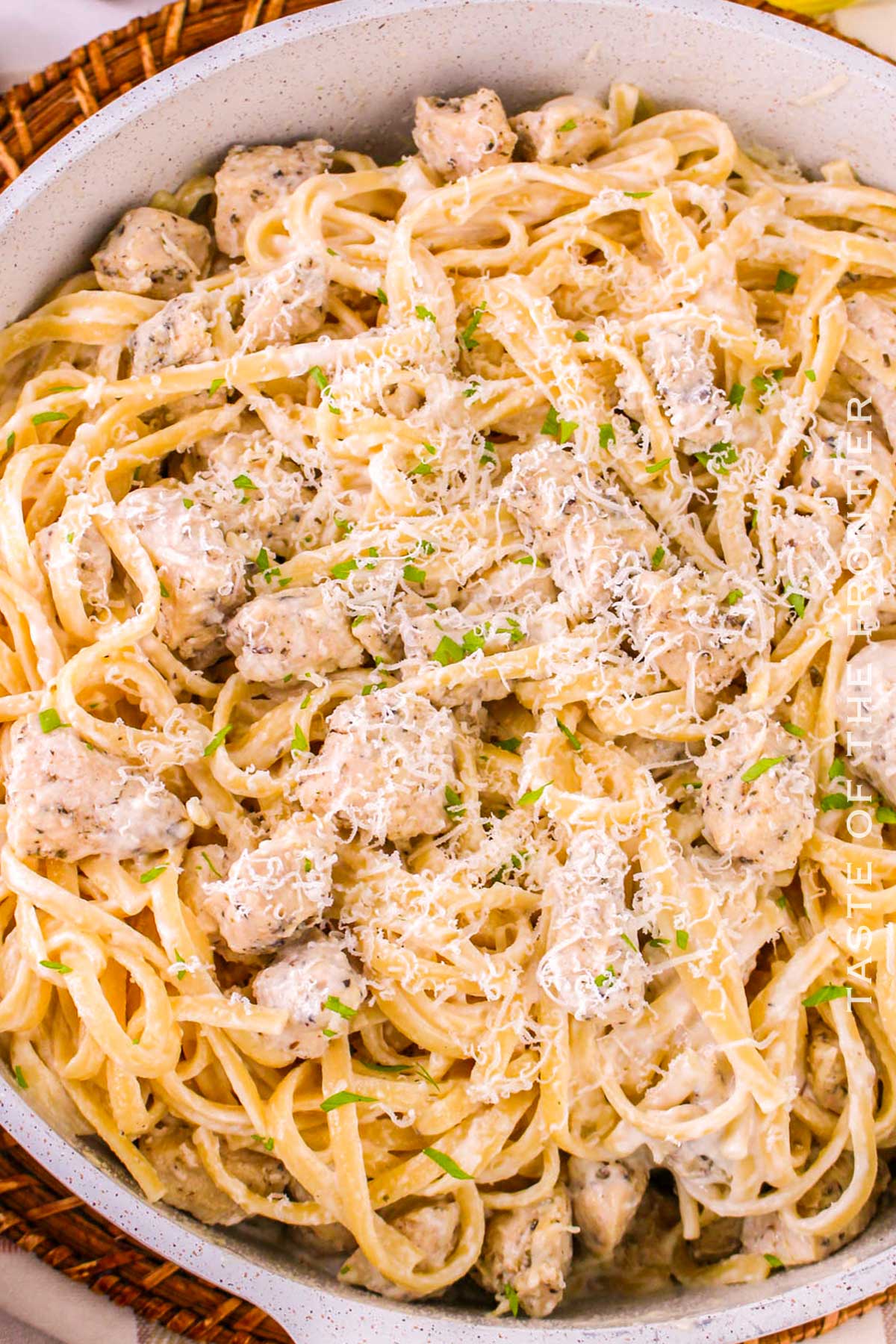 Chicken Garlic Parmesan Pasta