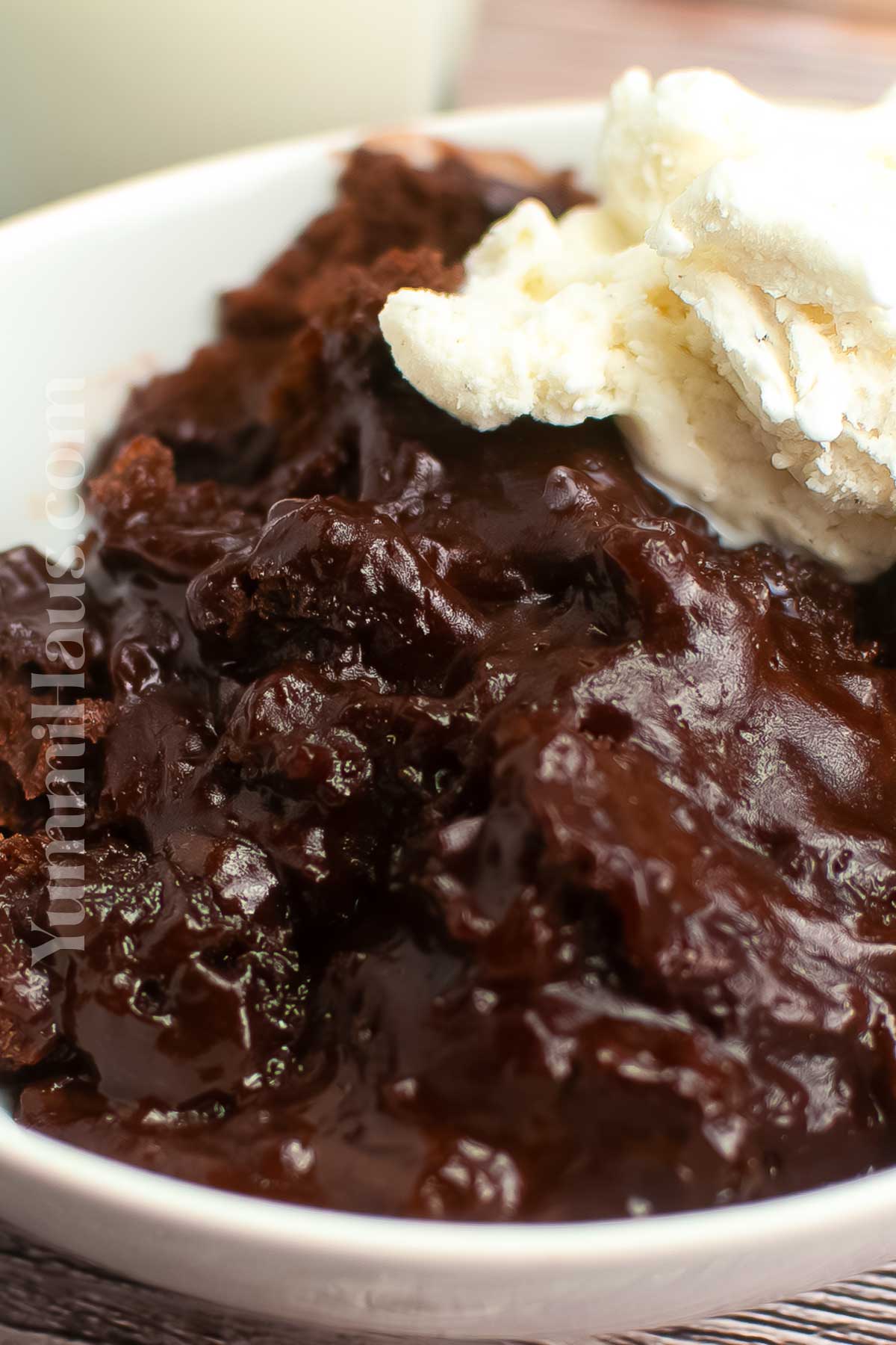 Slow Cooker Chocolate Lava Cake