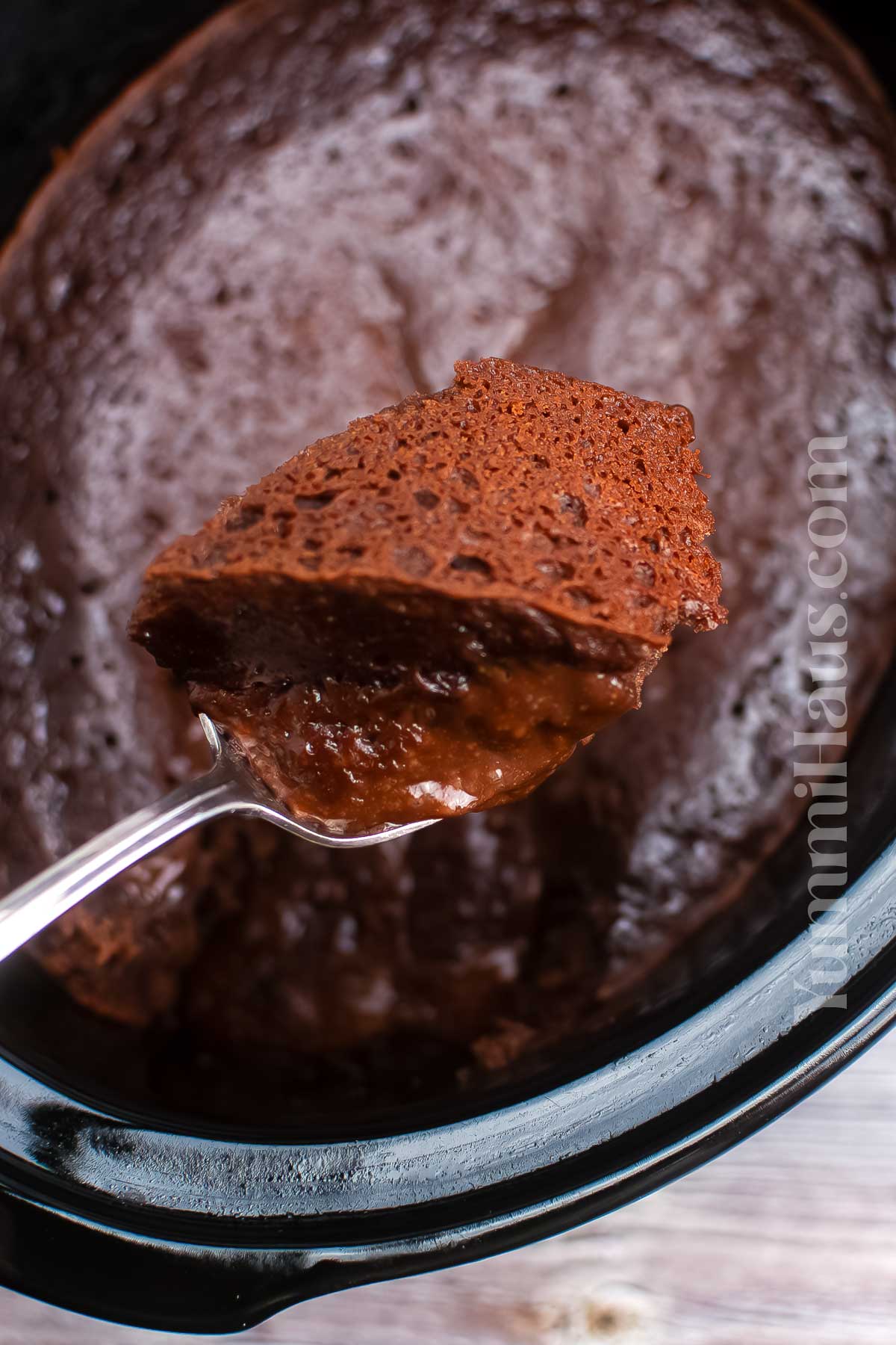 Crockpot Chocolate Lava Cake