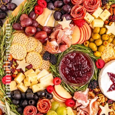 Wreath Charcuterie Board