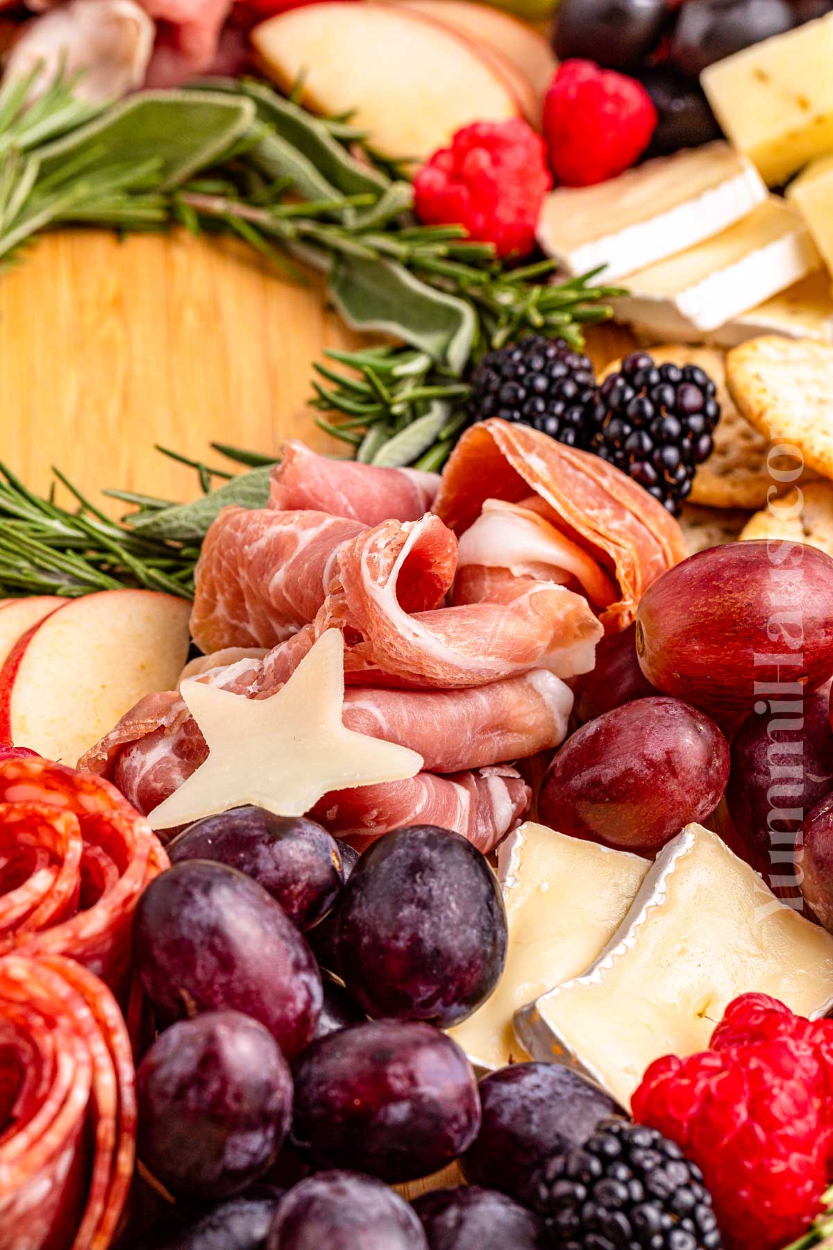 holiday party snack board