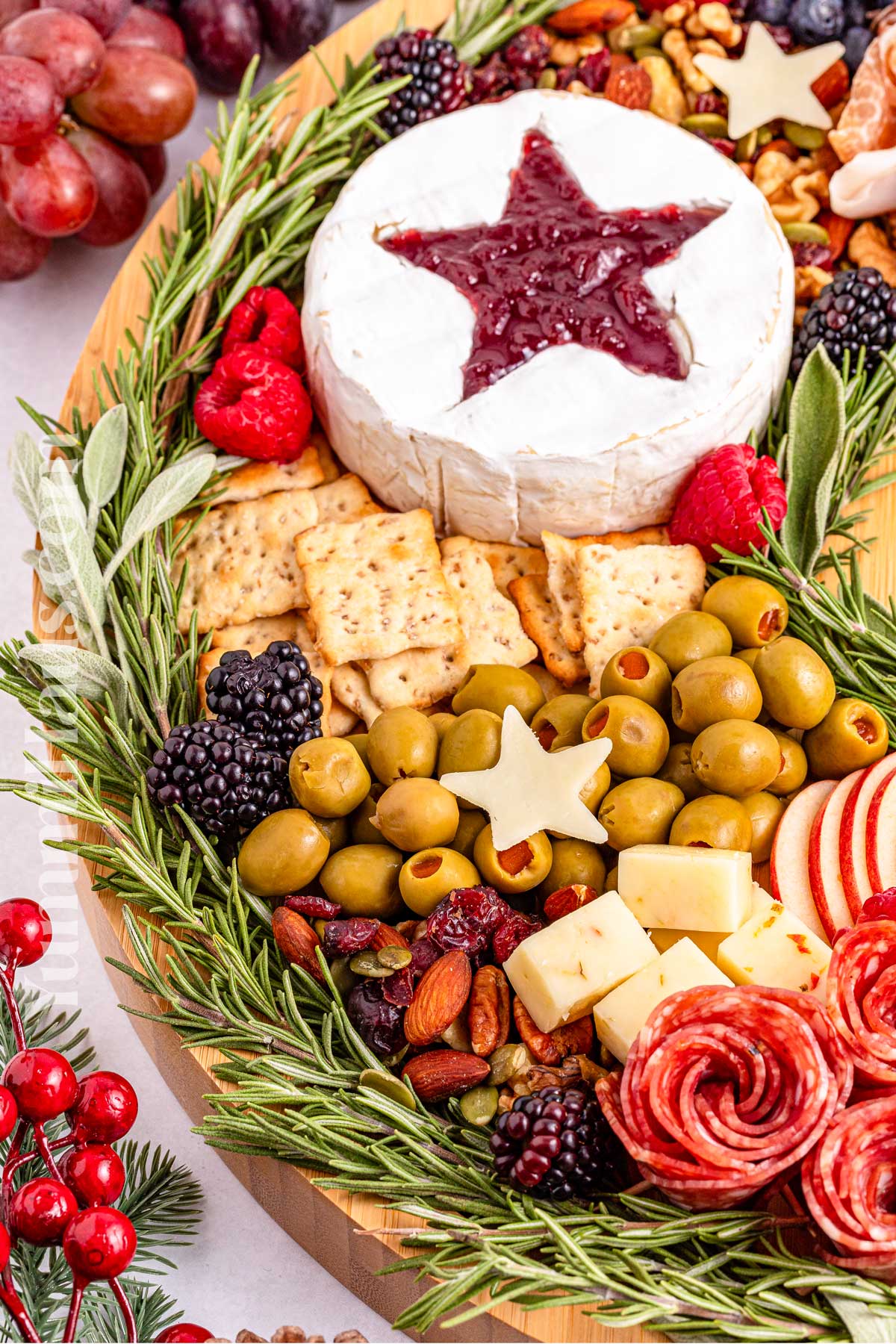 pretty party snack table