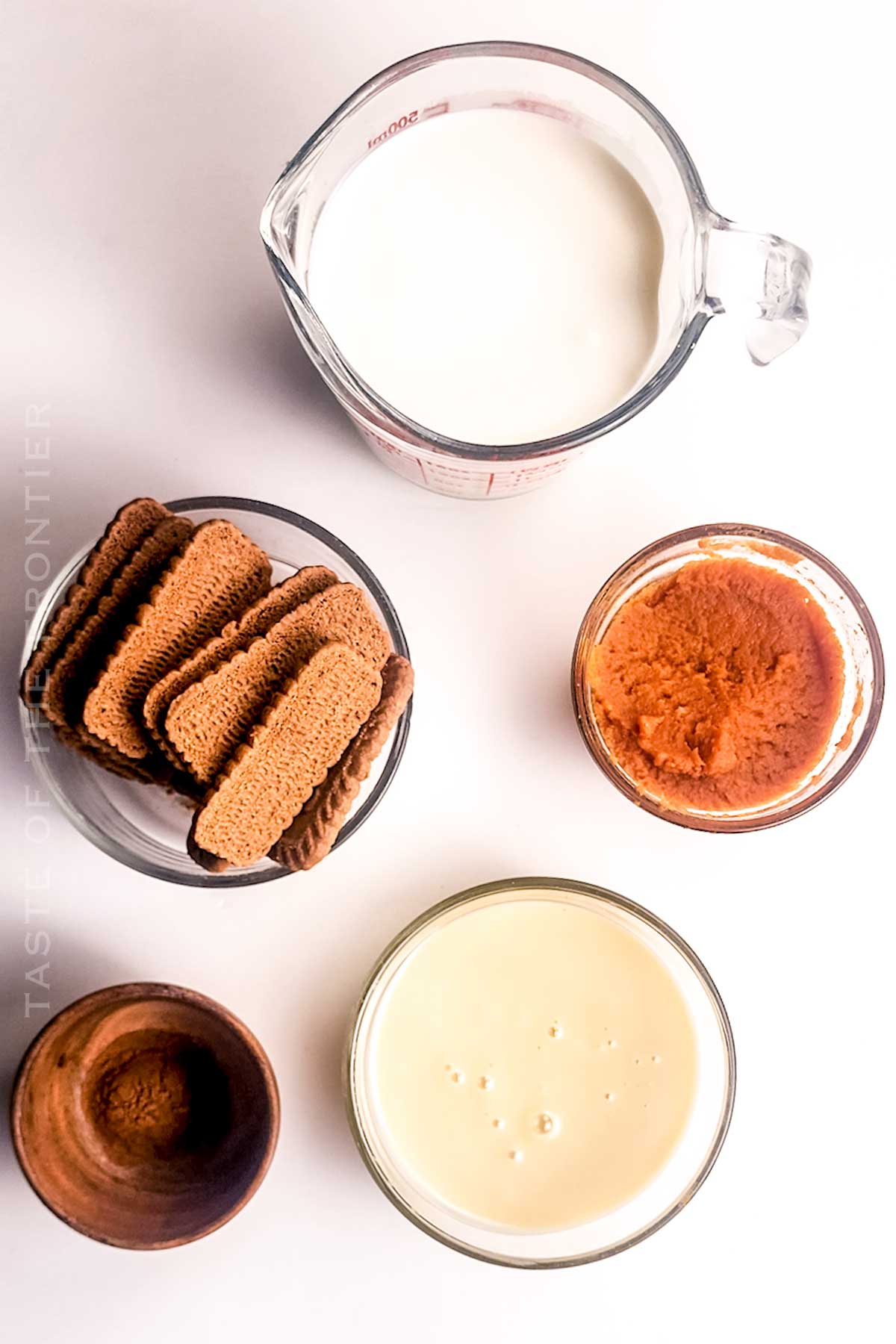 Pumpkin Pie Ice Cream ingredients