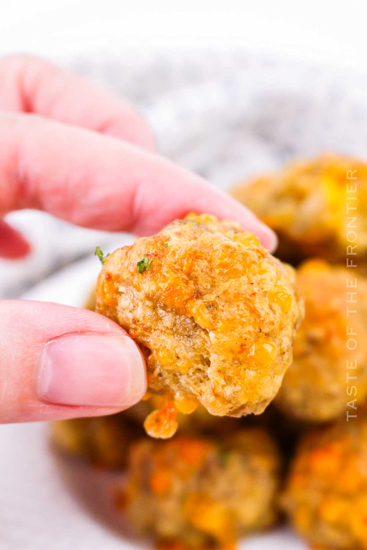 Cheddar Bay Sausage Balls recipe