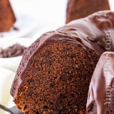 Chocolate Chip Chocolate Pound Cake