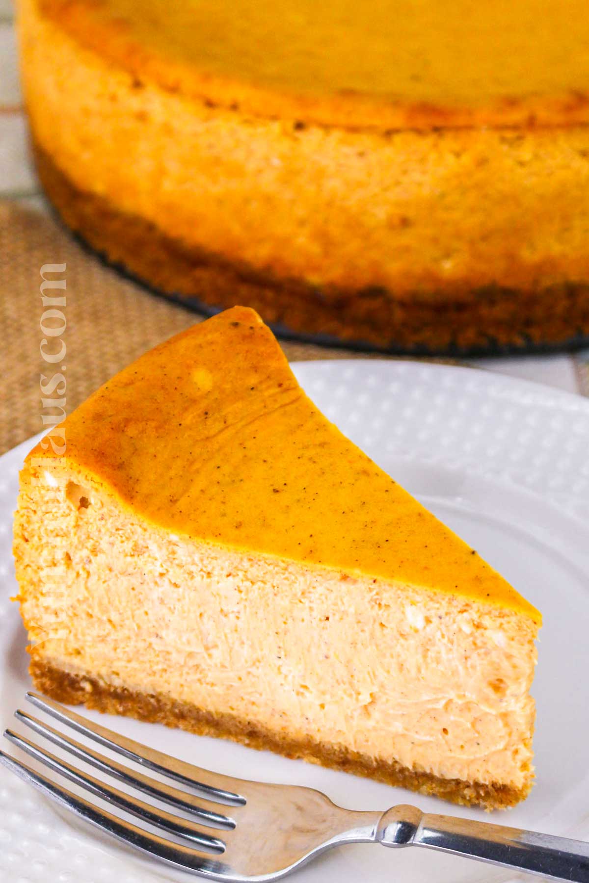 fall holiday cheesecake recipe