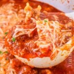 One-Pot Lasagna Soup