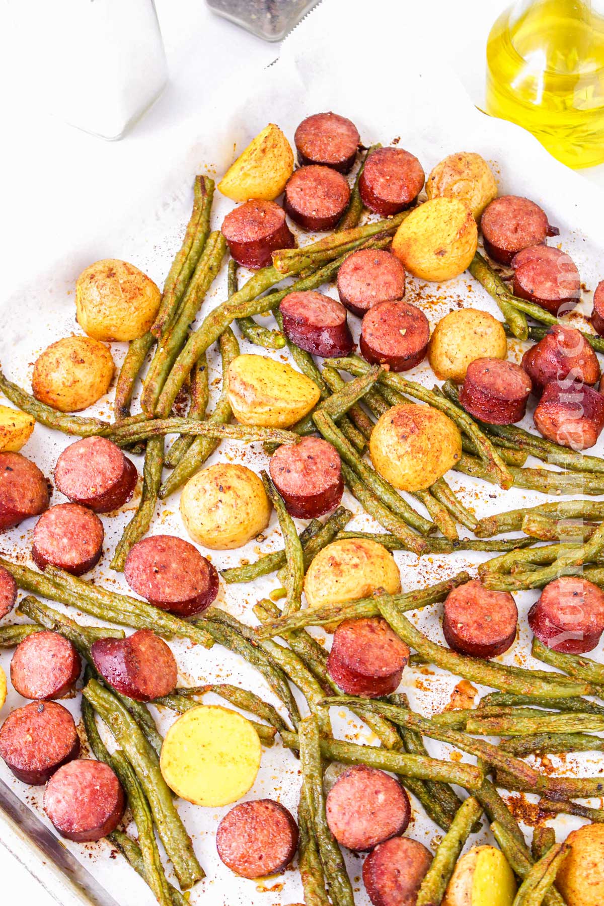 how to make Sausage, Green Beans, and Potatoes