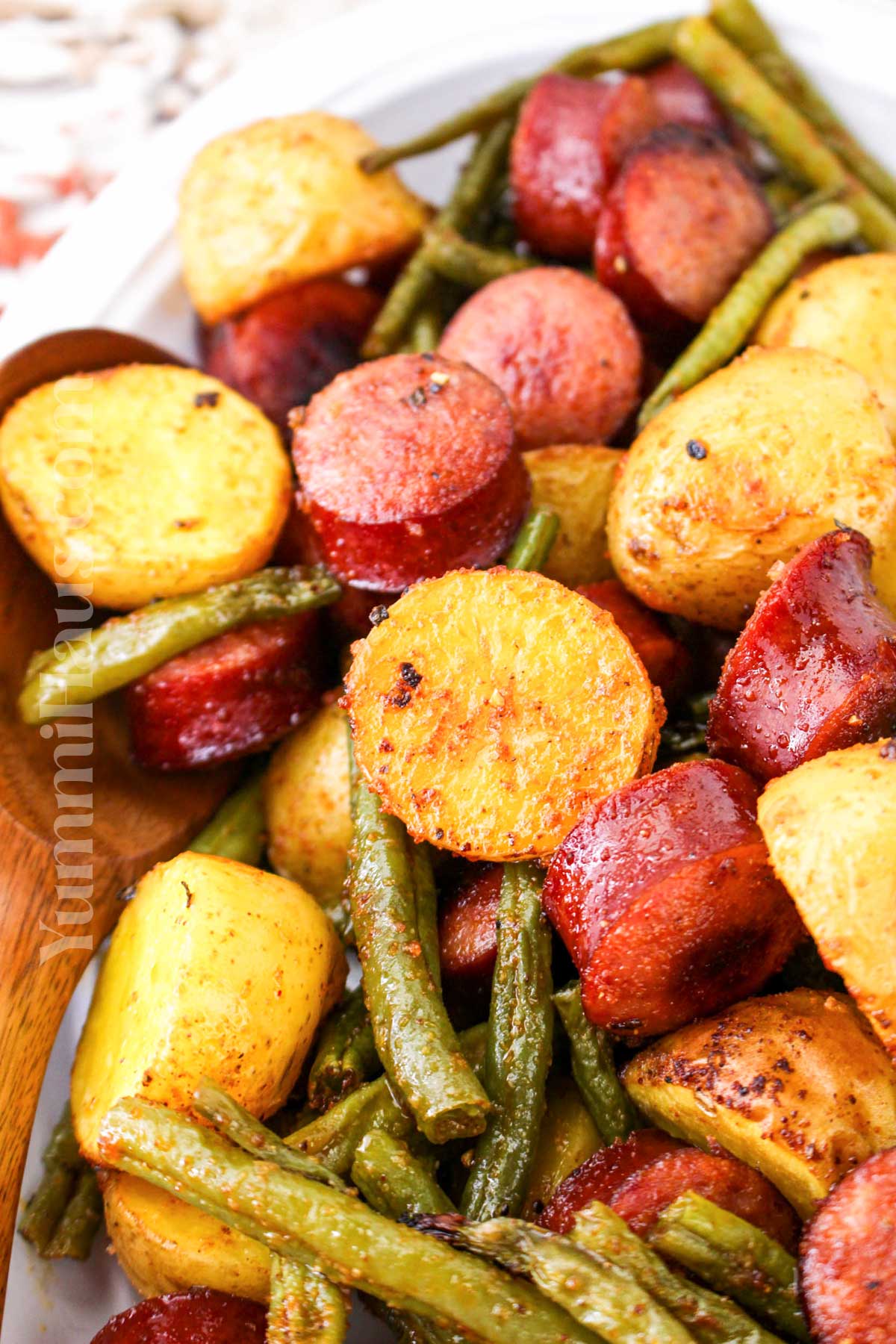 sausage and veggie side dish