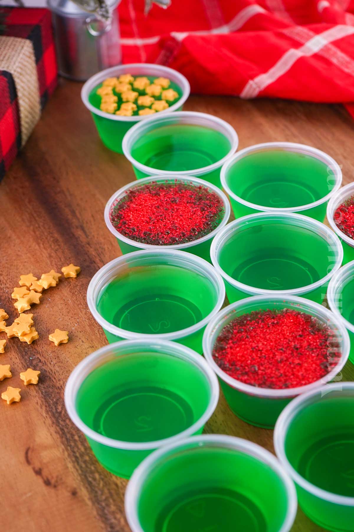 Christmas Jello Shots recipe