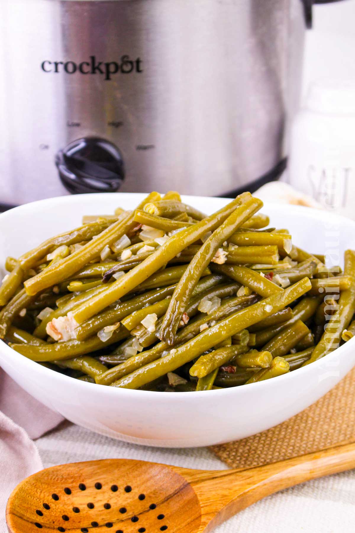 Green Beans in Crockpot recipe