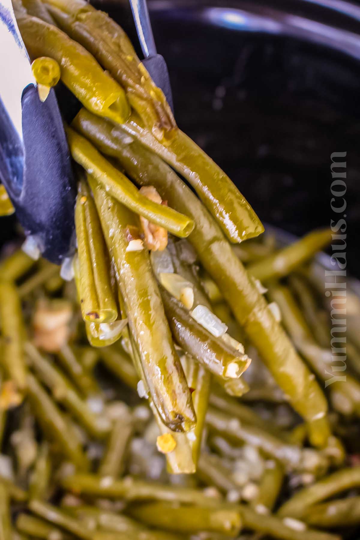 slow cooked green beans