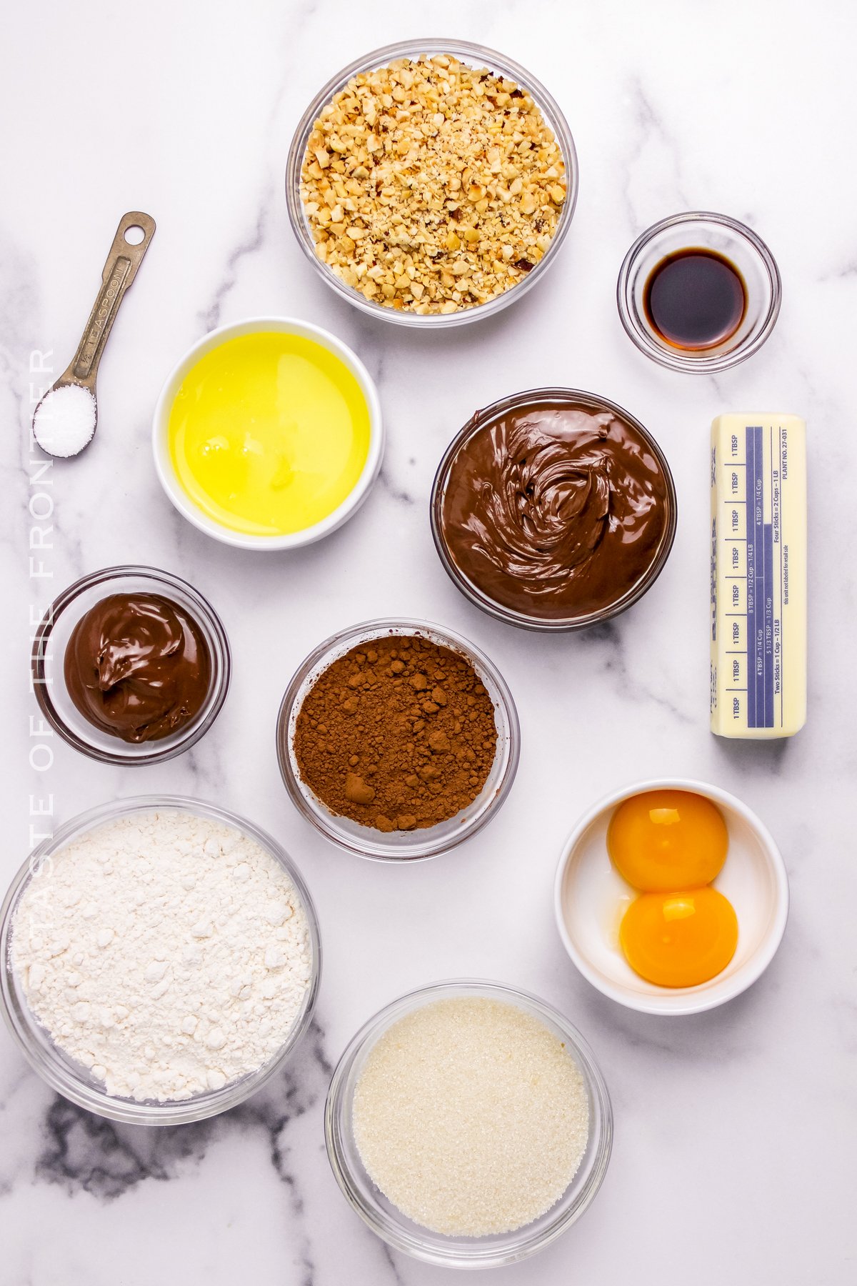 Nutella Cookie ingredients