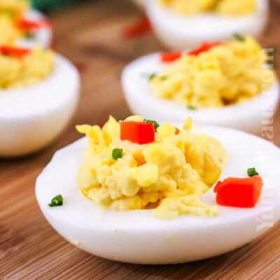 Christmas Deviled Eggs