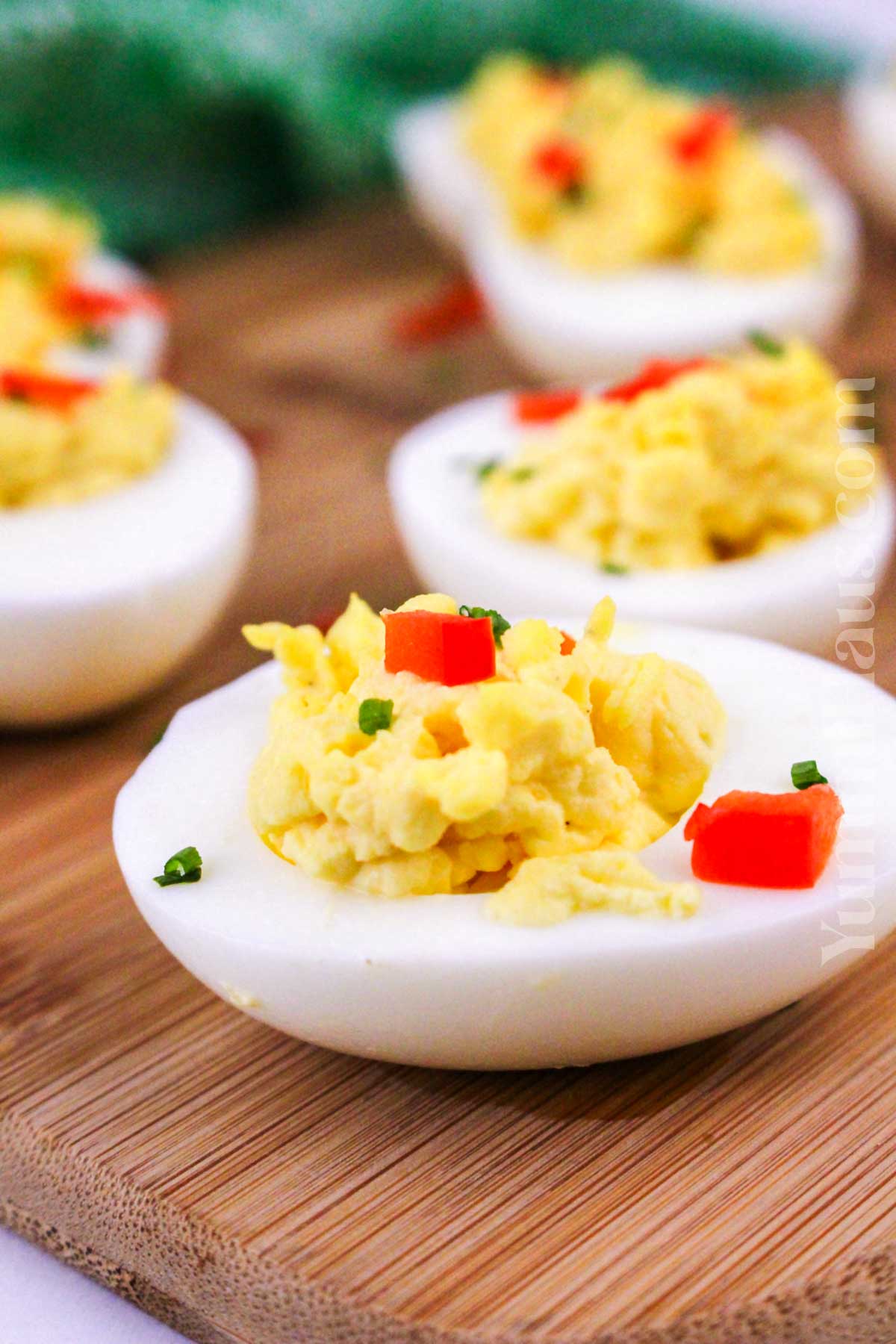 Christmas Deviled Eggs