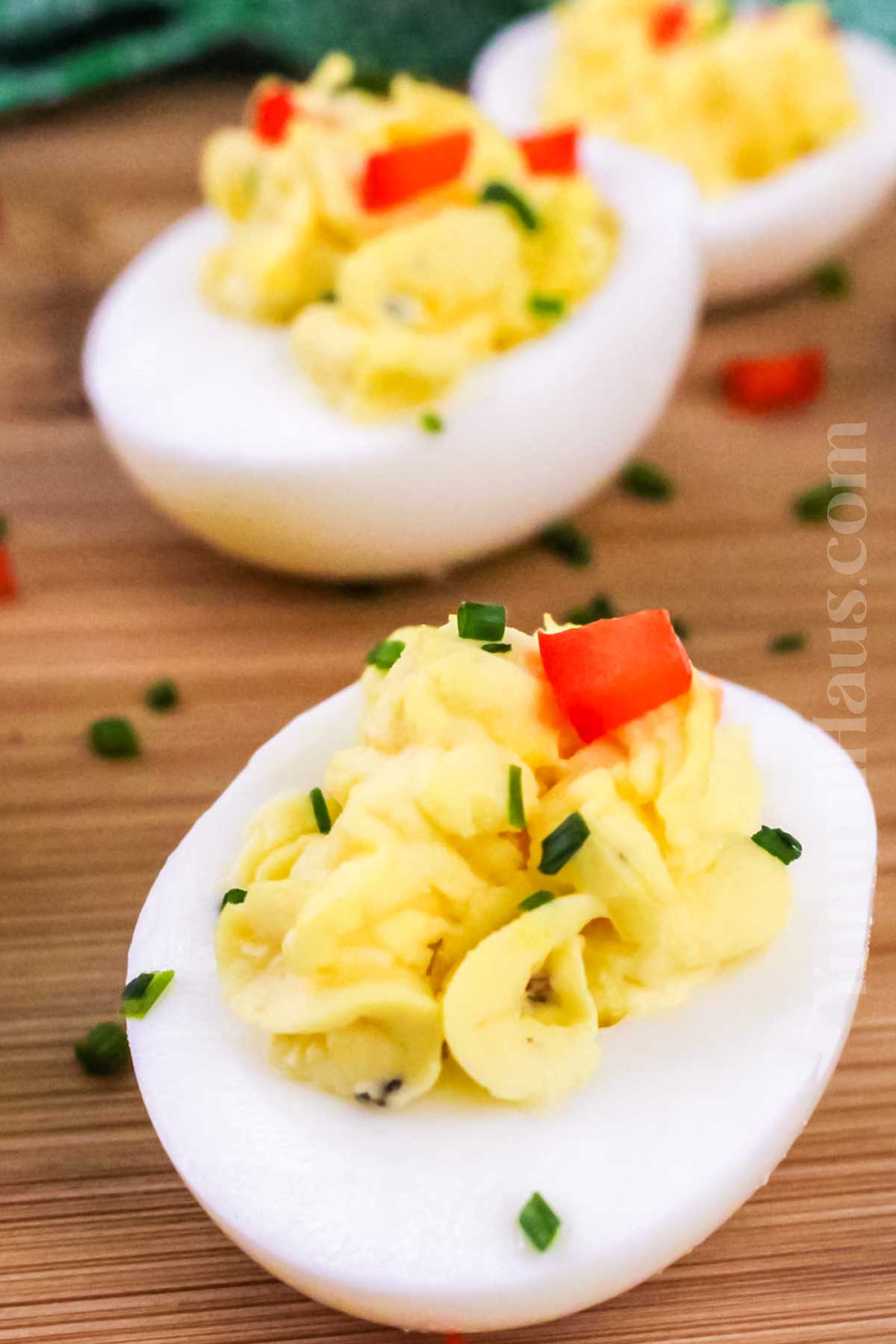 Holiday Deviled Eggs