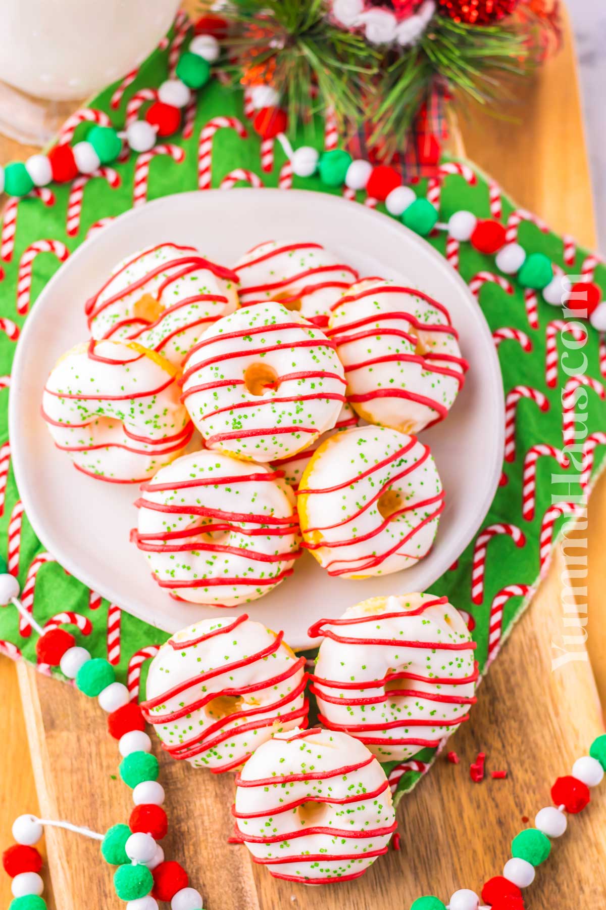 Christmas Doughnuts recipe