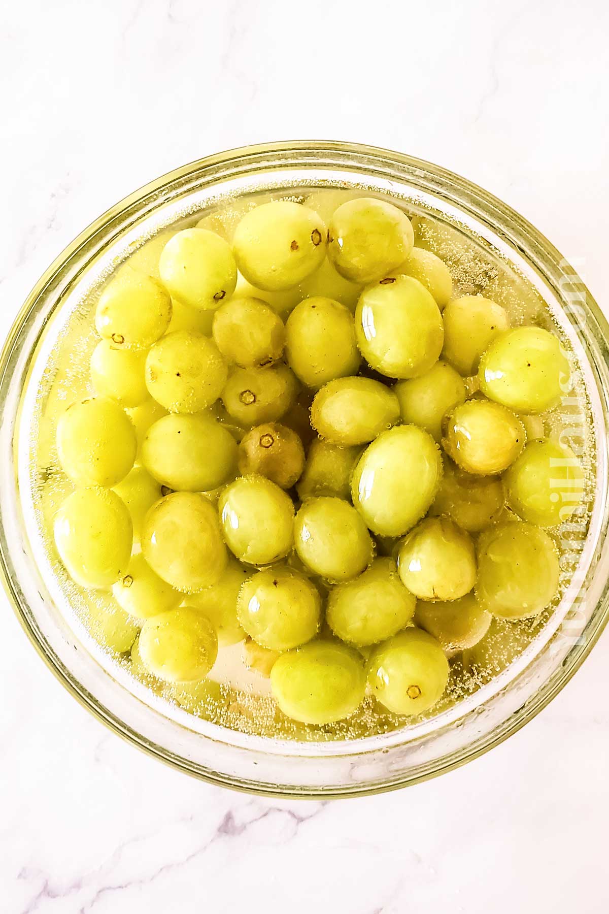 how to make Champagne Grapes